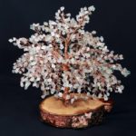 gemstone tree, tree, stone