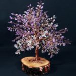 gemstone tree, tree, stone