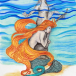 Mermaid, Disney, original, Children's book